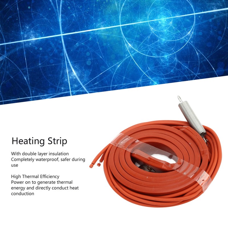 Heating Strip 50W Defrosting Anti Freezing Air Conditioning Compressor Crankcase