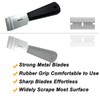 WEKOIL Razor Blades Metal Scraper Tool Glass Scraper Stove Top