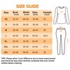 SIMIYA 2 Pack Thermal Underwear for Women Long Johns Winter