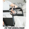 Charchendo Wheelchair & Stroller Phone Holder with Flexible Gooseneck Arm,