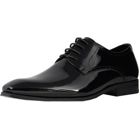 Florsheim Tux Plain Toe Oxford Men's Oxford, 10.5 3E US, Black