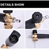 Pressure Washer Foam Gun with 1/4 Quick Release Foam Cannon,