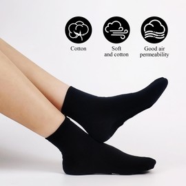 Rienan 13 Year Old Boys Socks Non-Slip 13 Year Old Teenage Socks Cotton Gifts for 13 Year Old Boys Gift for 13 Year Old Boys Teenager Gifts for 13 Year Old Boys, black