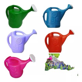 Plástico genérico Par De Regadera Gigante Para Jardín Capacidad 6litros (2pzs)