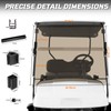iLSKW Golf Cart Foldable Windshield For EZGO TXT 1995-2013 5MM