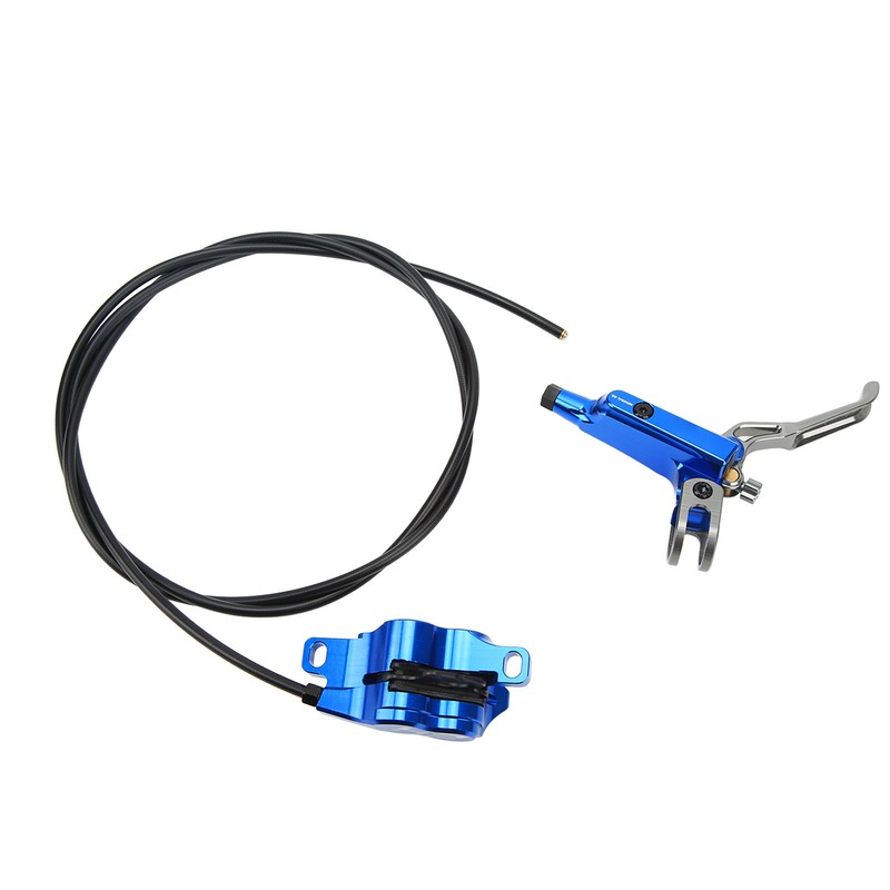 1 Pair Bicycle Hydraulic Disc Brake Four Pistons Aluminum Alloy
