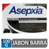 Asepxia Jabon en Barra Carbon Detox 100g Efecto Purificante Acido