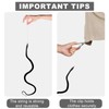 Snake Prank with String Clip, Rubber Fake Snake Prank Props