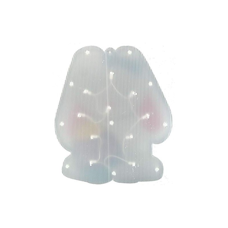 Easter Bunny Window Decoration Indoor Outdoor Use Happy Easter Lighted
