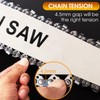Kaberalty AC1400 14 Inch Chainsaw Chain Compatible with Ego Power+