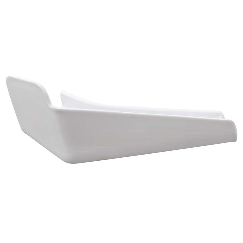 CHEDA Rain Gutter Spout Long Version Trailer MH/RV White Long