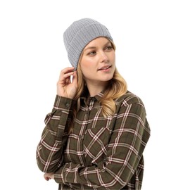 Jack Wolfskin Women's Cushy Beanie Hat, Moonwalk, M