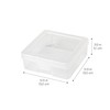 IRIS USA Pencil Case Plastic Pouch Box Storage Organizer for