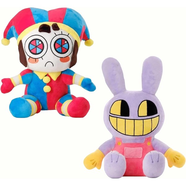 Maomoto The Amazing Digital Circus Plush Toys, Jax Plush Pomni