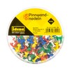 Idena 90375 Push Pins Pack of 1000 with Colourful Plastic