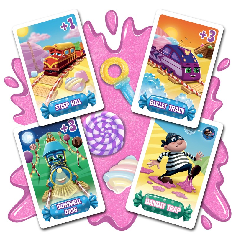 Candy Trains Board Game - A Sweet Sugar Coated Cooperative