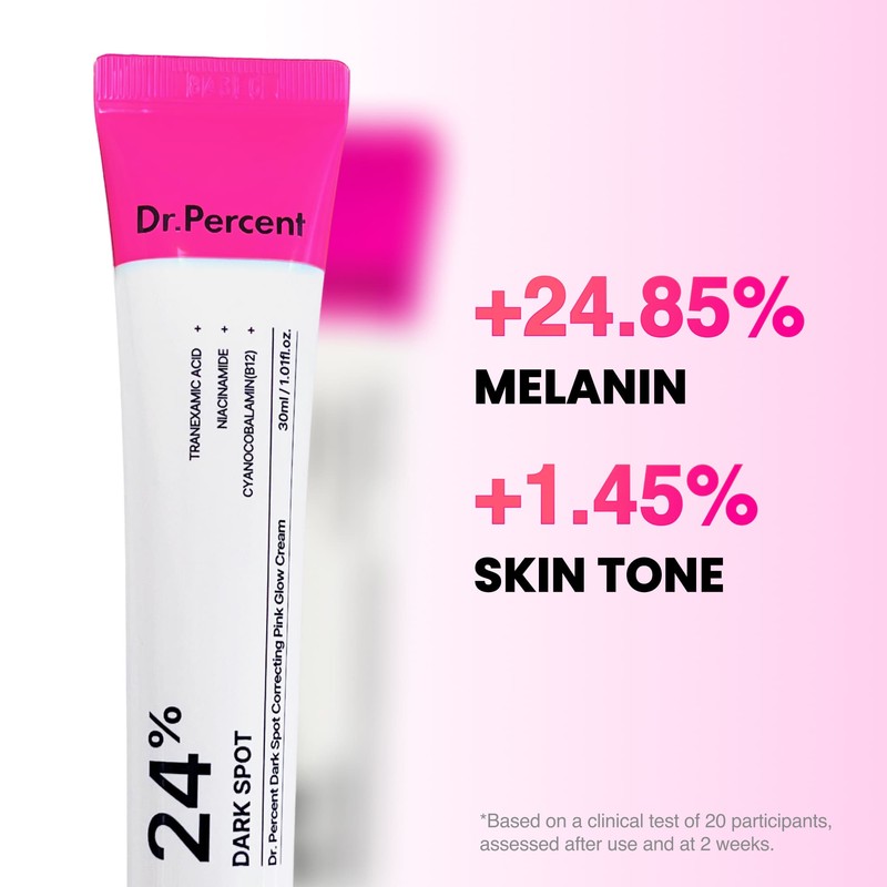 Dr.Percent [Dr.Percent]*TIMEDEAL* Dark Spot 24% Correcting Pink Glow Cream 30ml