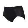 Twin Cross Women's Short Girdle Quick Dry Mesh, Black