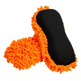 SCRUBIT Microfiber Car Wash Sponge - Non-Scratch Wash Mitt Microfibers for Cleaner Cars, Great for Everyday Cleaning - Automobile Cleaning Sponges Essential Part of Any Washing Kit - 2 Pack