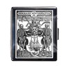 Shuangyi 7 Days Chromed Shiny Silver Pill Organizer with Mirror