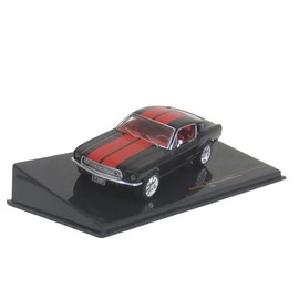 Ixo 1/43 Ford Mustang Fastback Custom 1967 Black/Red Finished