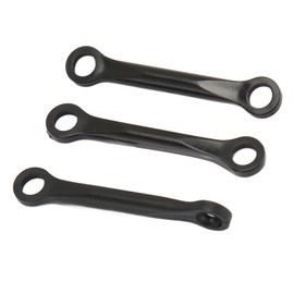 RC Helicopter Connecting Rod, 3 Pieces Helicopter Parts Servo Connecting Rod Set Replacement for FlyWing FW450 V3 RC Helicopter Accessory Spare Part, #311