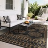 Large Outdoor Rug Waterproof 9x18 Outdoor Plastic Straw Rug, Stain-Resistant