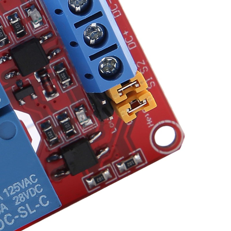 2 Channel Relay Module with Optocoupler, DC Relay Module Relay