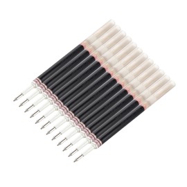 Pentel Refill Ink for EnerGel Liquid Gel Pen, (0.7mm), Medium Line, Crimson Black Ink, Box of 12 Refills (LR7-BA)