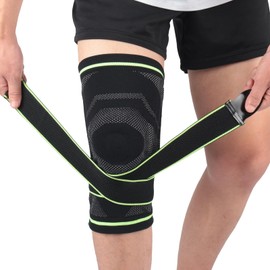 IVYTOWNER Best Knee Brace for Knee Pain Knee Compression Sleeve for Men Women (Pair)
