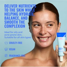 Good Molecules Hydrating Gel Moisturizer – Lightweight Water-Based Gel, Fast-Absorbing Oil-Free Moisturizer for Oily & Combination Skin with Hydrating Electrolytes, Fragrance-Free Face Care