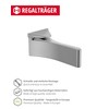 Gedotec Design Shelf Bracket – Wall Shelf Made of Metal