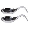 Argon Tableware - Stainless Steel Spoon Rest - Pack of