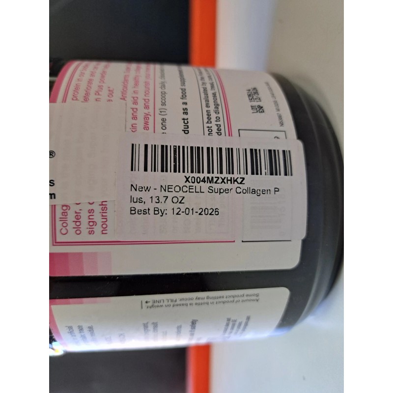 NeoCell Super Collagen Plus With Vitamin C and Hyaluronic Acid,