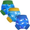 FLYISH DIRECT Swim Nappy, Reusable, Waterproof Swim Nappy for Boys