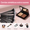 52 Brochas Maquillaje Profesional Y Herramientas Cosméticas