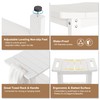 oridom HIPS Shower Benches for Inside Shower, Shower Stool with