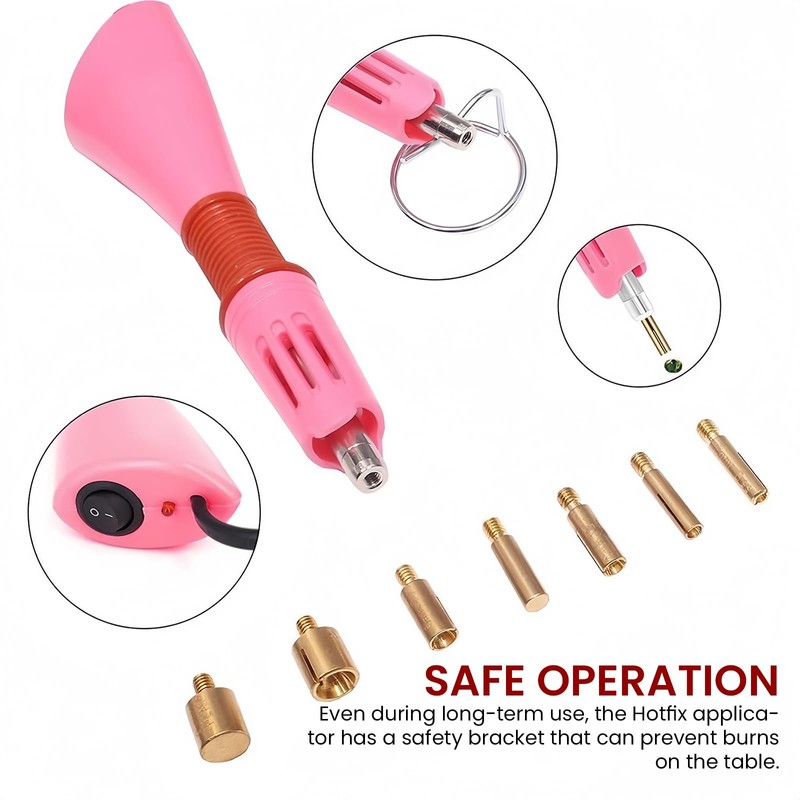 Hotfix Applicator, Hotfix Rhinestone Applicator, Hotfix Rhinestone Applicator, Quick Heating,