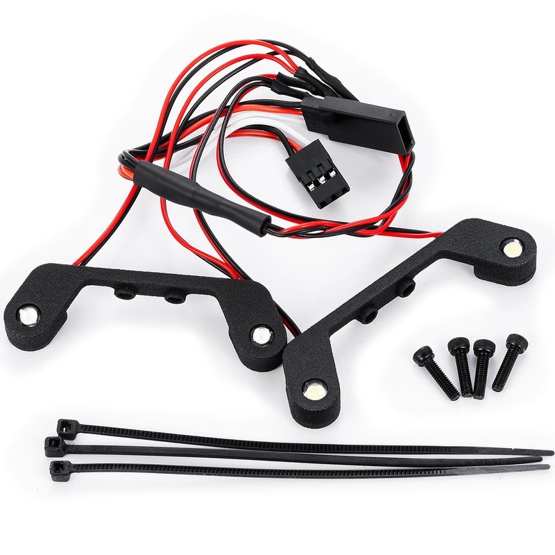 AXspeed Front & Rear LED Light Lamp Set RC Headlight