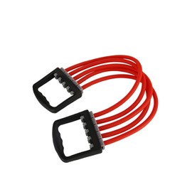 Kisangel 1PC Elastic Exercise Band Exercise Resistance Ropes Exerciser Band arm Stretcher Band Pectoral Muscle Training Equipments Chest Training Equipment Fitness Elasticity Extender