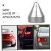 Zerodeko Rear Bumper Spike Decor Versatile Tail Cone Sticker for
