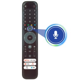 Replacement Voice Remote Control Suitable for TCL 4K Ultra HD, HDR Smart TV 55T7B 43T7B 50T7B 65T7B 75T7B 85T7B 55V6B 50QM8B 55QM8B 65QM8B 75QM8B 85QM8B 98QM8B 50V6B 65V6B 75V6B 85V6B 65C645 55C749