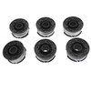 6pcs Weeder Replacement Spool 38.6ft 0.06in String Trimmer Replacement Spool
