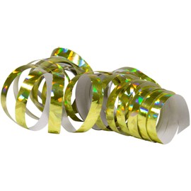 Folat 65814 Serpentines Holographic Gold 4 m/2