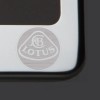 KA T304 Chrome Polished Lotus Laser Etched Engraved License Plate