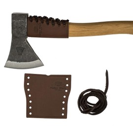 1844 Helko Werk Germany Leather Handle Guard - Hatchet Collar for Hatchets - Hatchet Cover and and Hatchet Handle Protector Hatchet Collar #8634