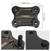 NICECNC Orange Handlebar Riser Pull Back Plate Aluminium Handlebar Displacement
