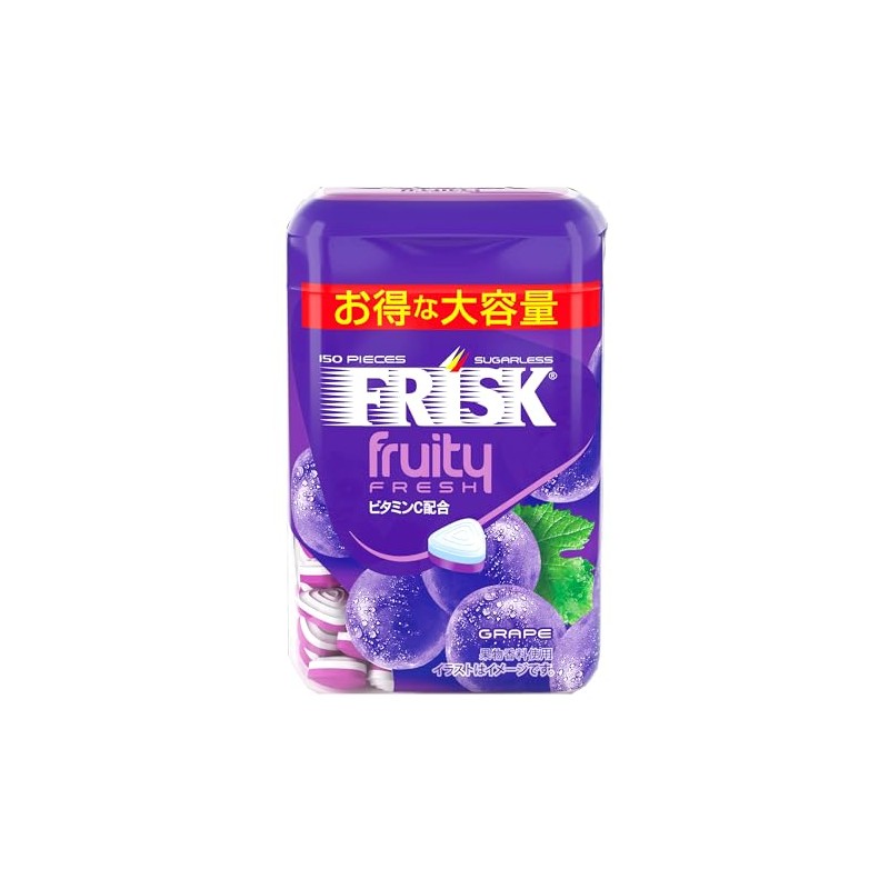 クラシエ フリスク フルーティーフレッシュ ボトル グレープ 105g×5個