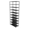 Unbranded Adjustable Shoe Rack Organizer Storage Shoe Shelves 10 Tier