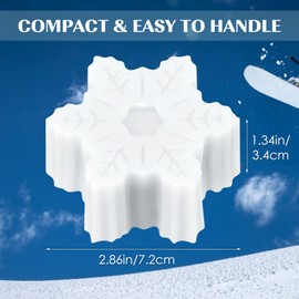 Therwen 3 Pcs Ski and Snowboard Wax 75g Snowboard Cold and Warm Weather Skateboard Wax for Ski Snowboard Sled Fast, Use in Any Kind of Snow